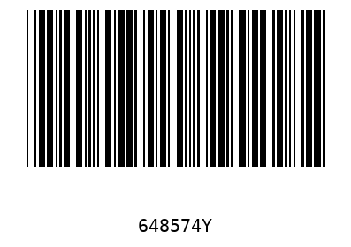 Barcode 648574
