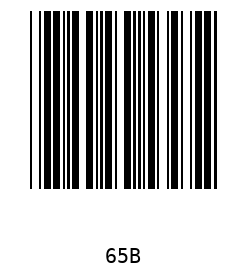 Barra Código, Code 39 65