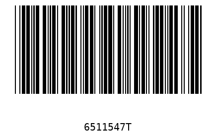 Barcode 6511547