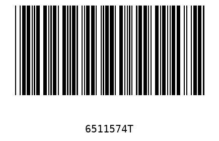 Barcode 6511574