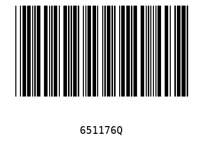 Barcode 651176