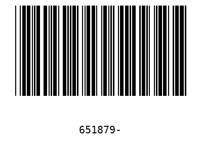 Barcode 651879