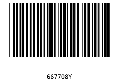 Barcode 667708
