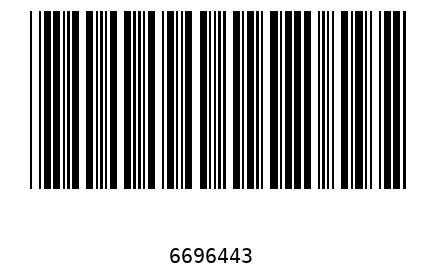 Barcode 6696443