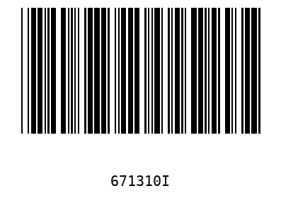 Barcode 671310