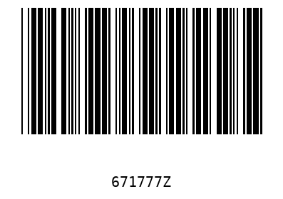 Barcode 671777