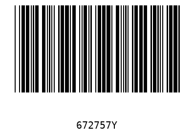 Barcode 672757