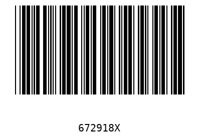 Bar code 672918
