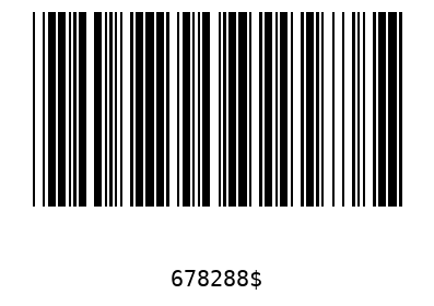 Barcode 678288