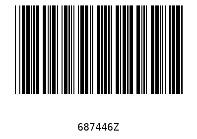 Barcode 687446