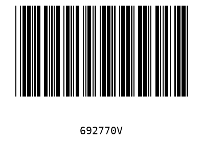 Barcode 692770