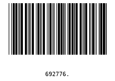 Barcode 692776