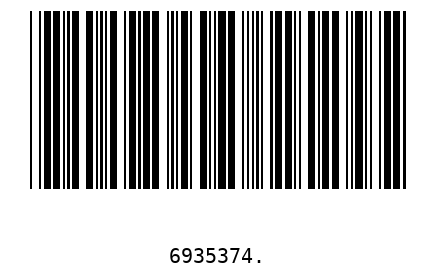 Barcode 6935374