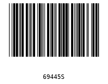 Barra Código, Code 39 69445