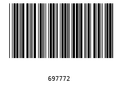 Barcode 697772