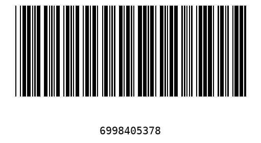 Barcode 699840537
