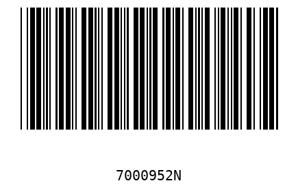 Barcode 7000952