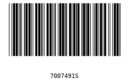 Barcode 7007491