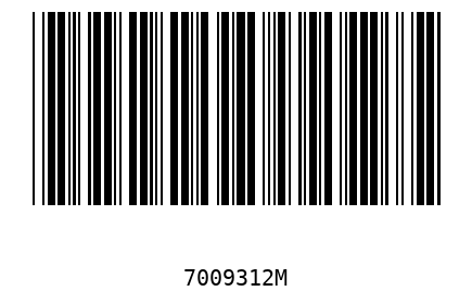 Barcode 7009312