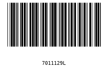 Barcode 7011129