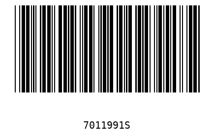 Barcode 7011991
