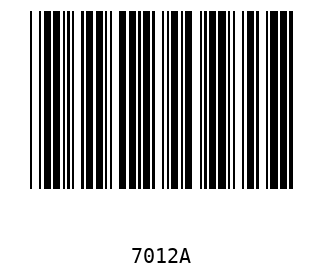 Barra Código, Code 39 7012