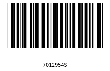Barcode 7012954