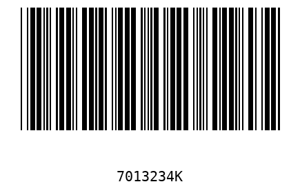 Barcode 7013234