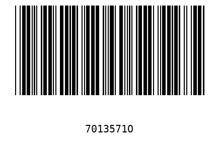 Barcode 7013571