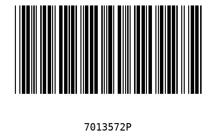 Barcode 7013572