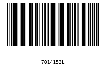 Barcode 7014153