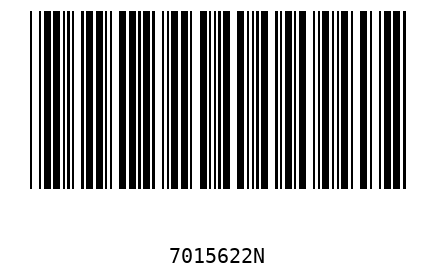 Barcode 7015622