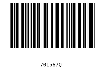 Barcode 701567