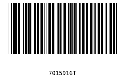 Barcode 7015916