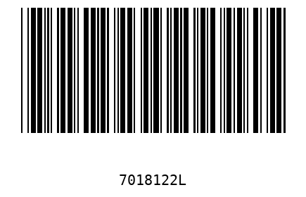 Barcode 7018122