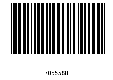 Barcode 705558