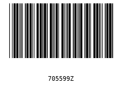 Barcode 705599