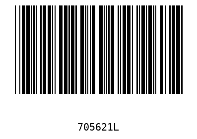 Barcode 705621