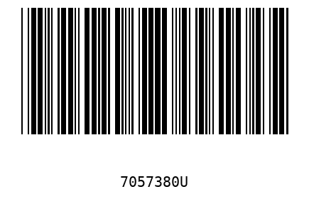 Barcode 7057380
