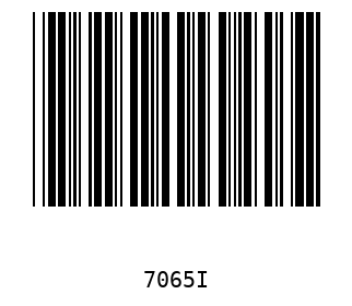 Barra Código, Code 39 7065