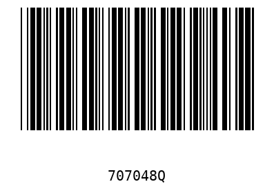 Barcode 707048