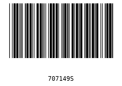 Barcode 707149