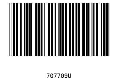 Barcode 707709