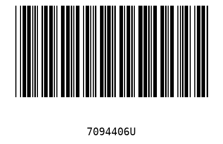 Barcode 7094406