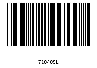 Barcode 710409