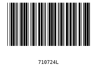 Barcode 710724