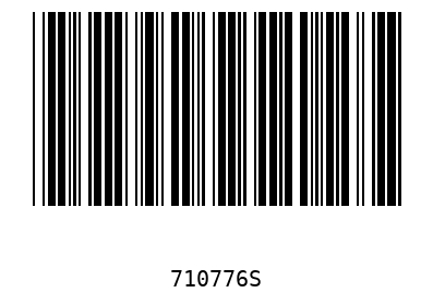 Barcode 710776