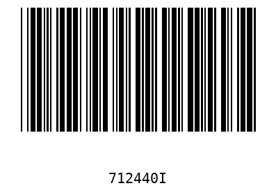 Barcode 712440