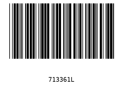 Barra Código 713361