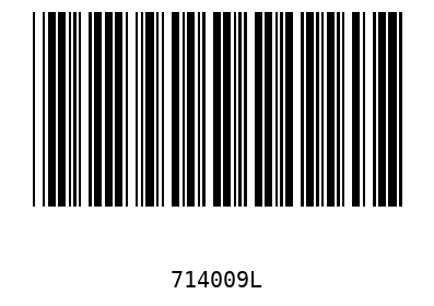 Barcode 714009